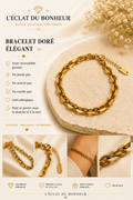 Bracelet femme en acier inoxydable